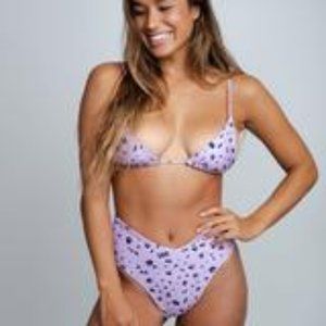 Skatie Swimsuit Top (Montauk Print)